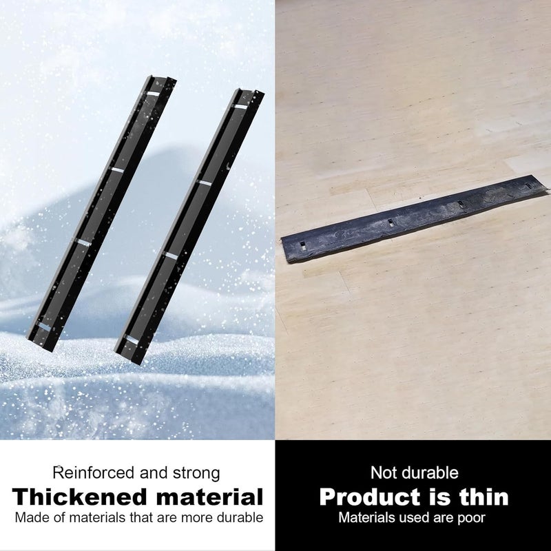 Ameri Exact Replacement Scraper Bars for MTD Snow Throwers - Replaces MTD Part No 731-1033 731-0778 73-017 - Compatible with All 20-Inch and 21-Inch MTD Snow Throwers (2P) - Image 3
